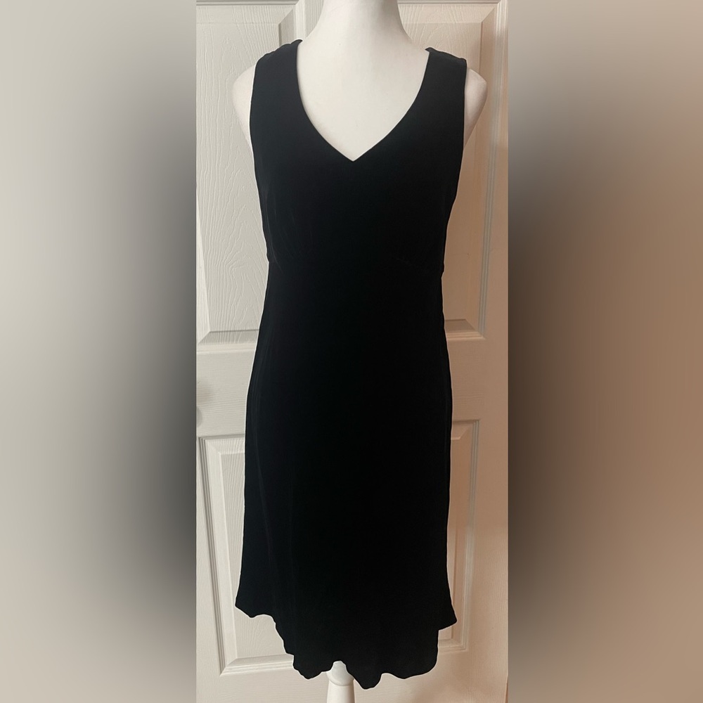 Laura Ashley Black Midi Dress